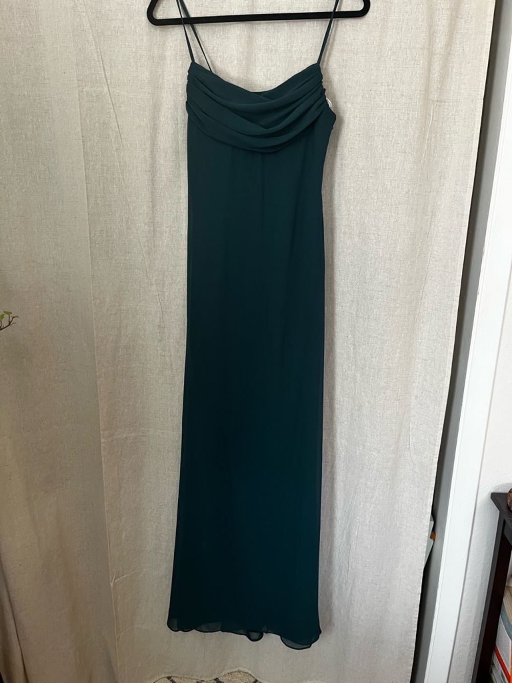 Lulu's Teal Slip Dress